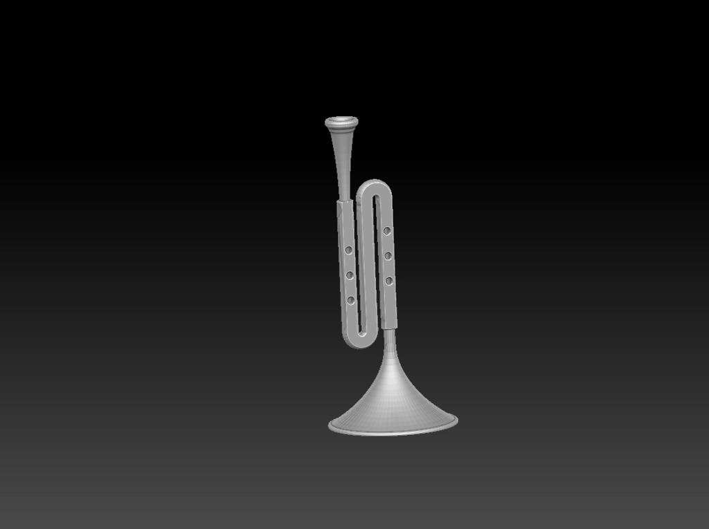 3D打印的铜管乐器