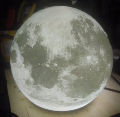 月球灯——3D打印模型