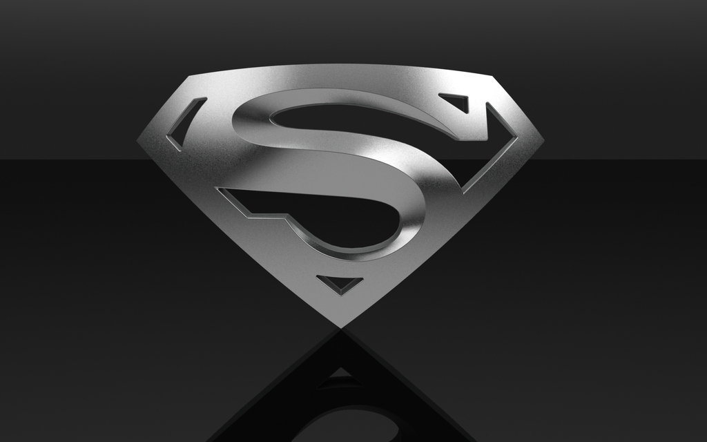 3D打印的超人标志