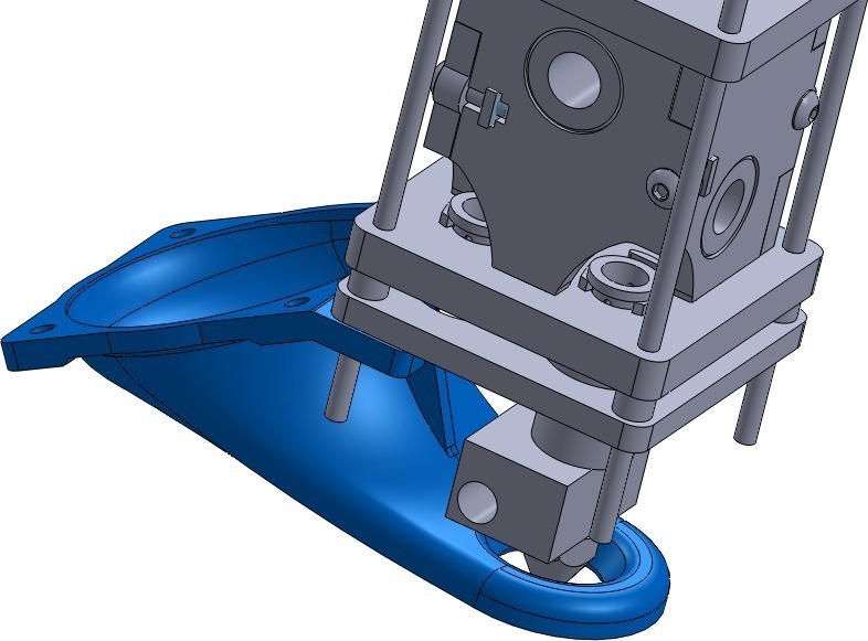 ultimaker機型用的風扇導(dǎo)流管