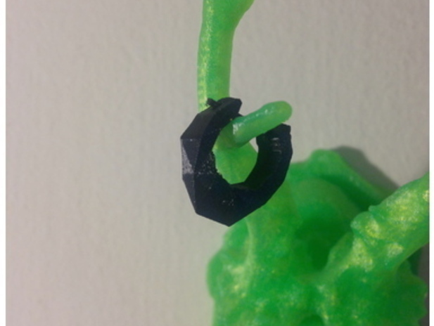 全3D打印的耳环