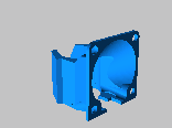 散熱器風(fēng)扇罩3d打印機(jī)配件0