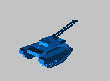 游戏中的坦克模型4