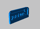 My Customized 3D Printing Text Plate0