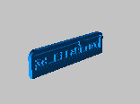 My Customized 3D Printing Text Plate0