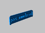 My Customized 3D Printing Text Plate0