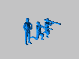 特种部队三人组 玩具兵人系列0