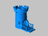 可移动的城堡骰子塔2