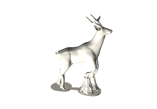 麋鹿模型