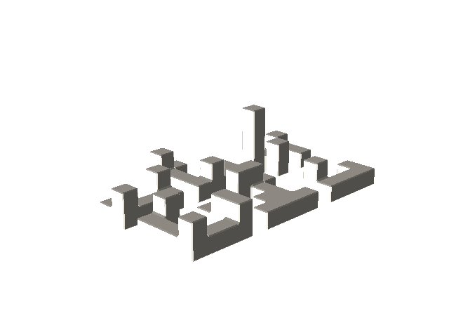 3D打印卯互锁结构拼图